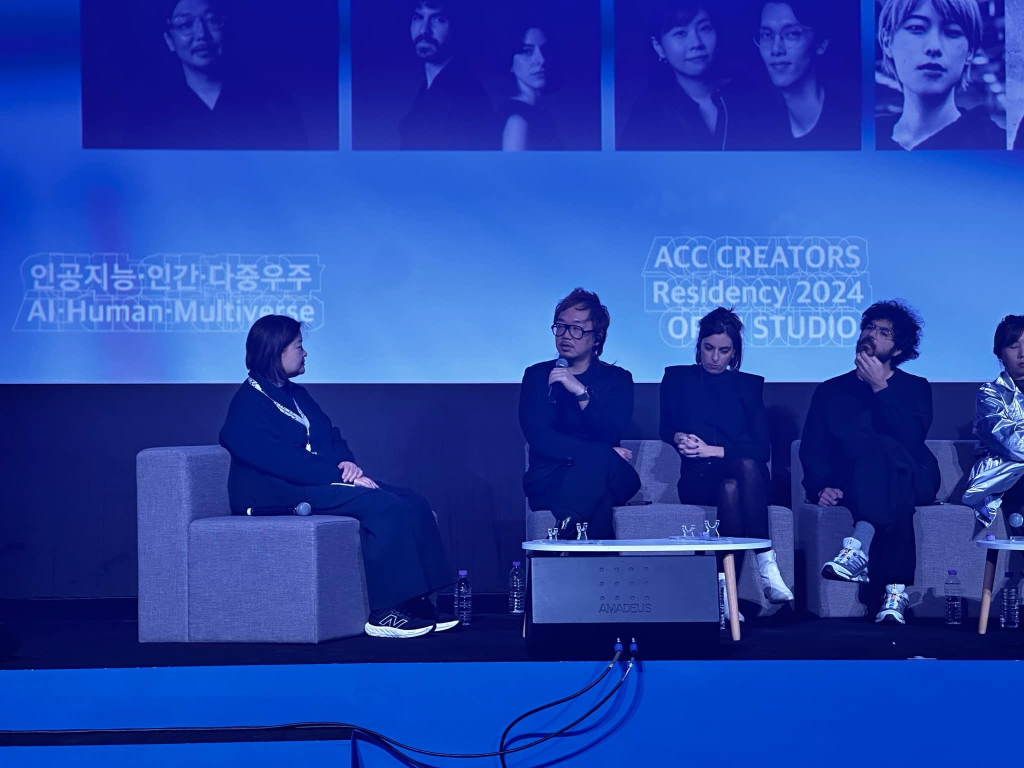 Gave a talk at ACC exhibition AI Human Multiverse