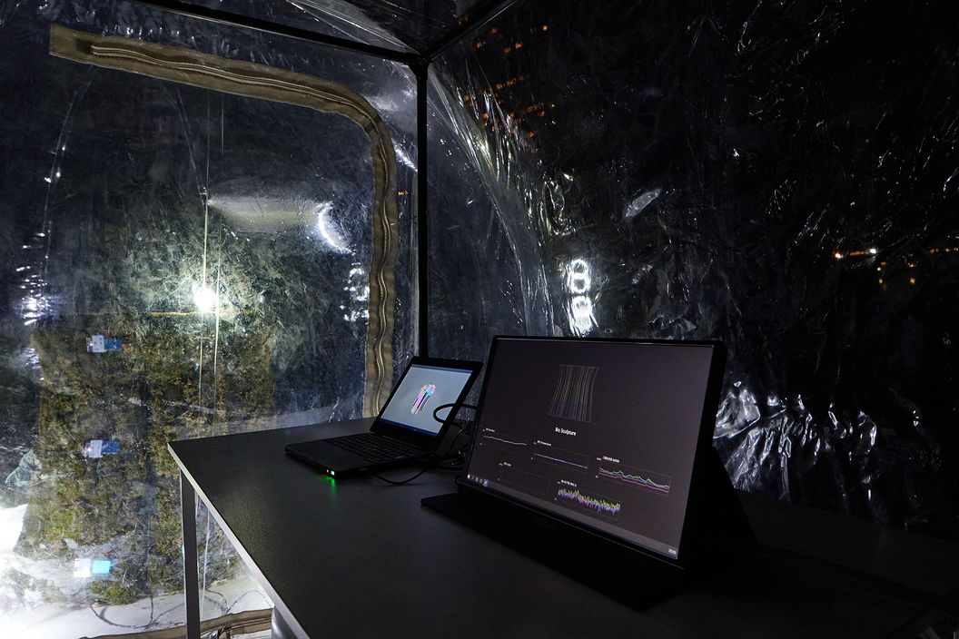 Bio Sculpture (Scene of a Future Portable Lab)